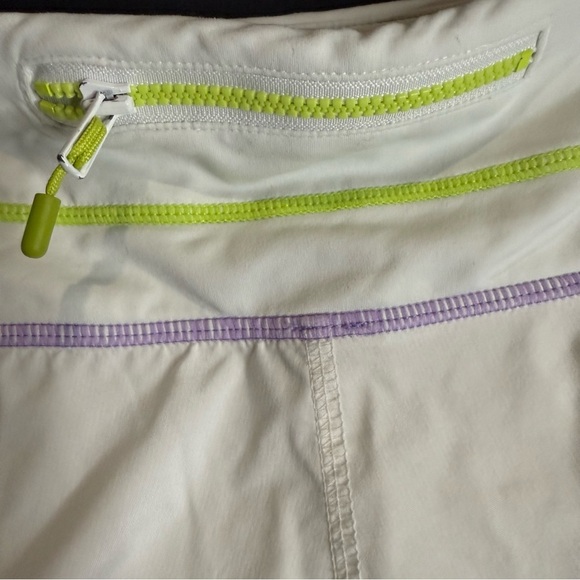 Lululemon Athletica White Athletic Shorts Lightweight Performance - Picture 6 of 11